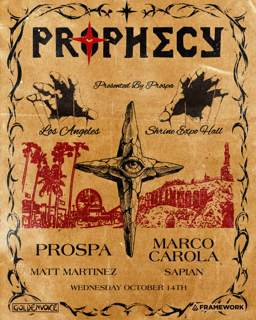 Prospa (3rd Show Added!)